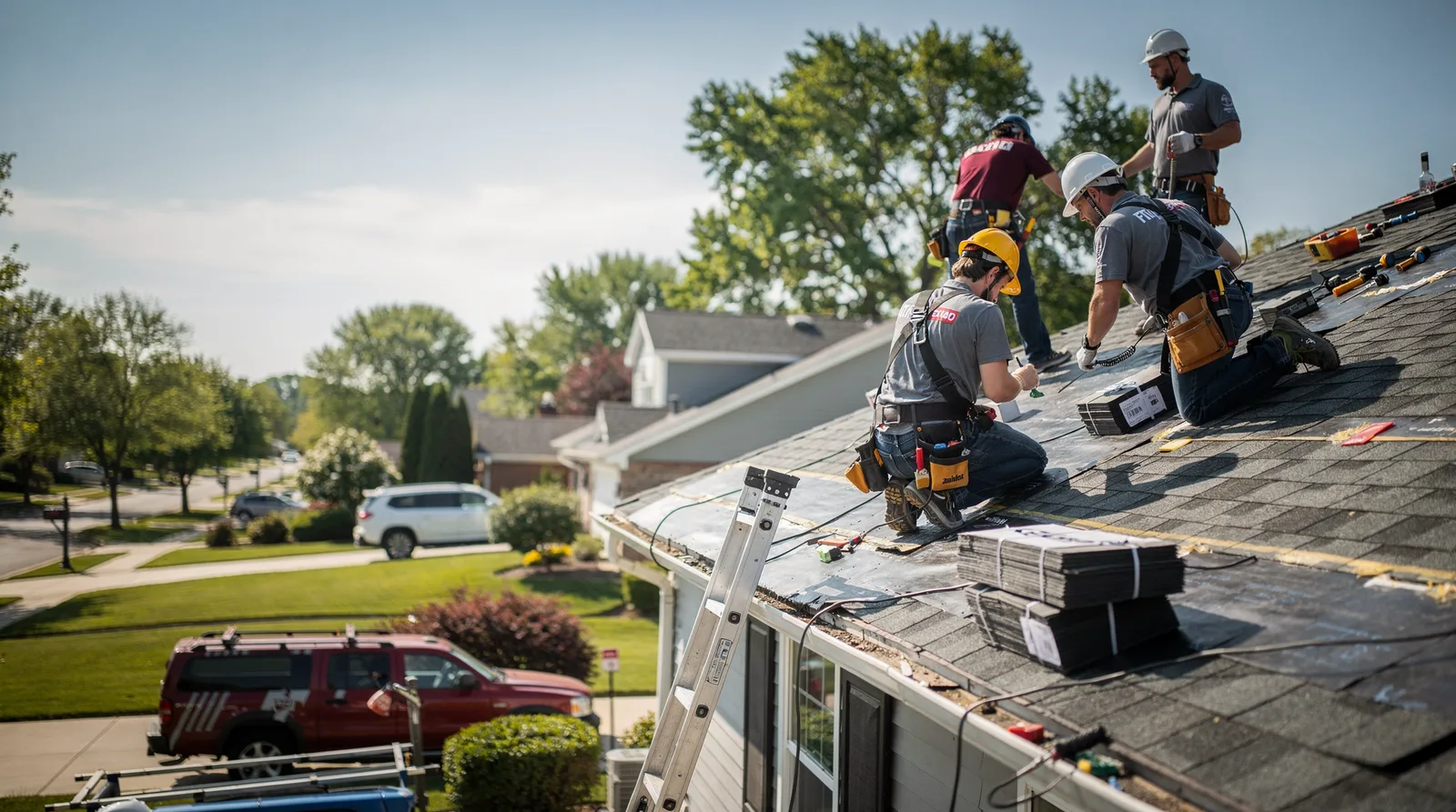 Roof Repair in Gillespie, IL around you